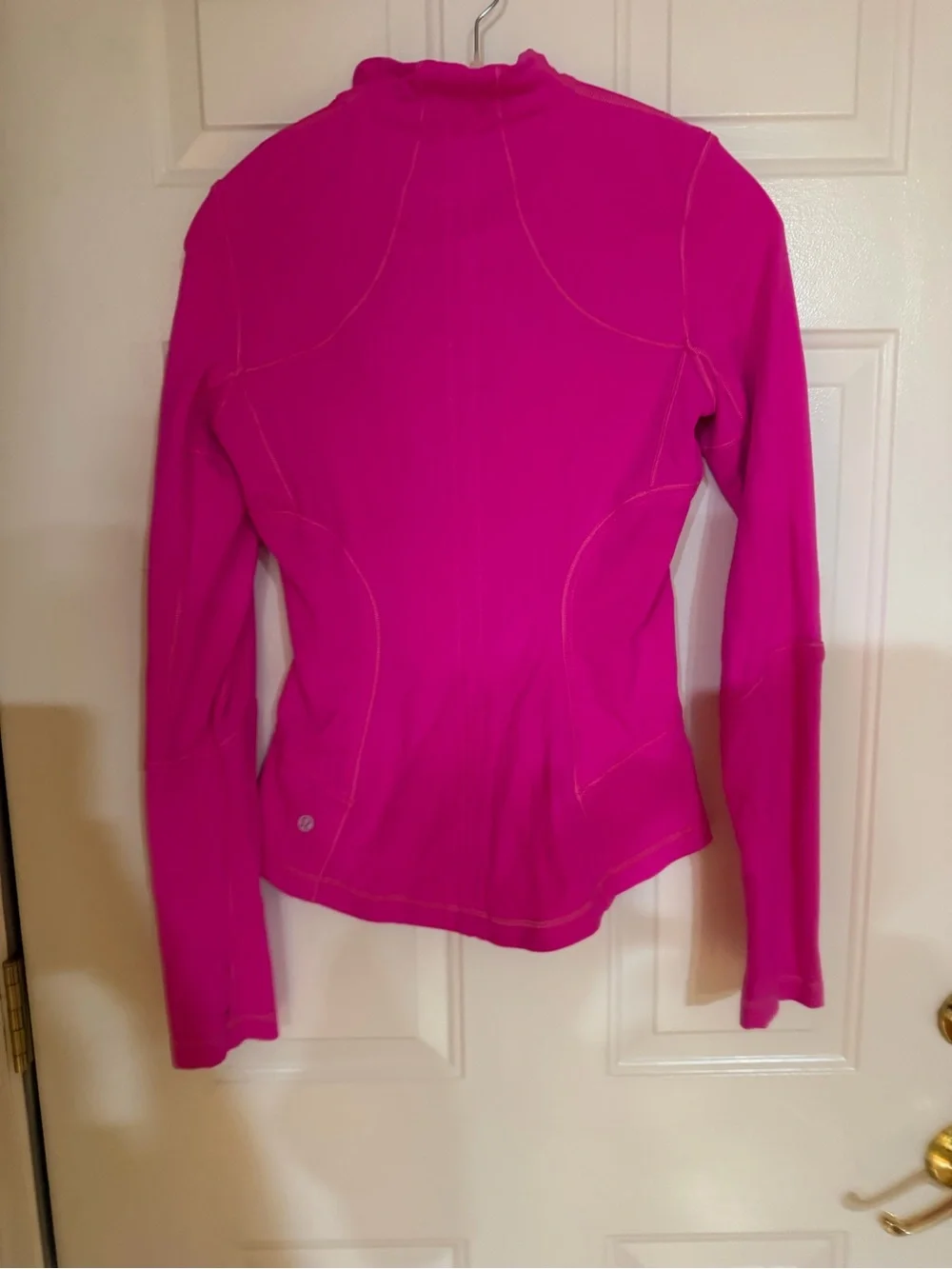 lululemon athletica Hot Pink Full-Zip Athletic Jacket